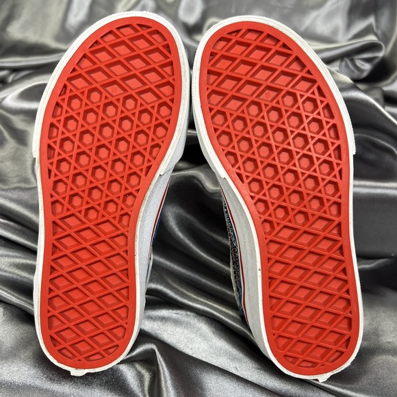 VANS Unisex Sneakers Youth Sz 11.5 Cobra‎ Kai Blue Eagle Fang Logo Karate Skater - Picture 13 of 16